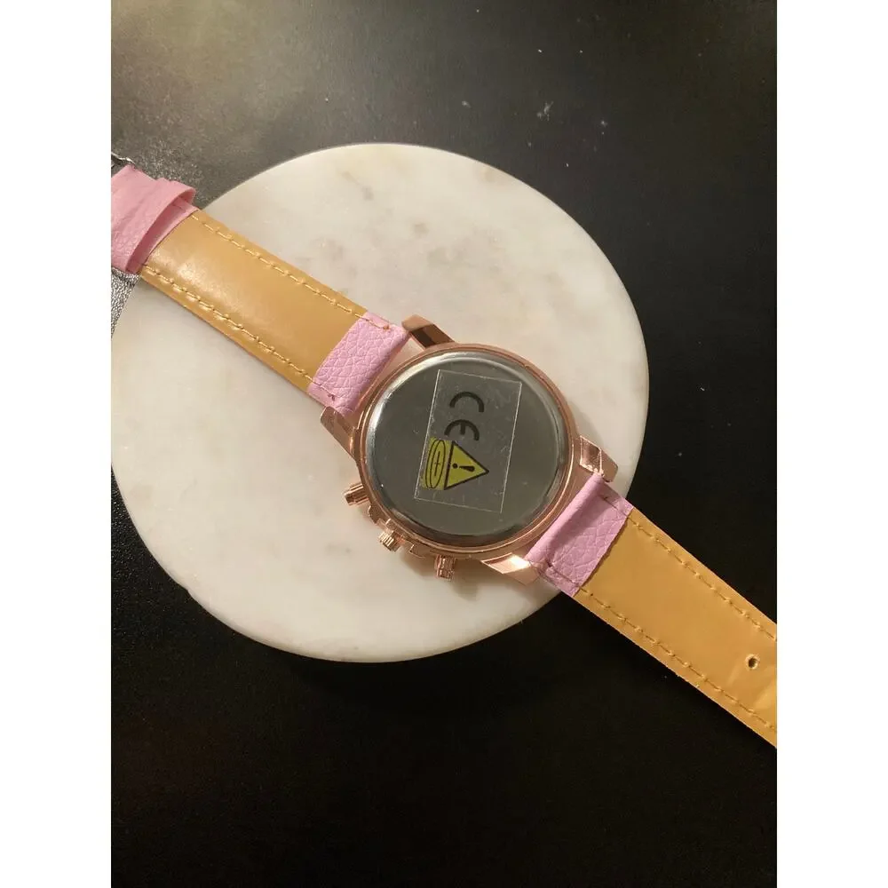 pink Women’s wristwatch gold, quartz